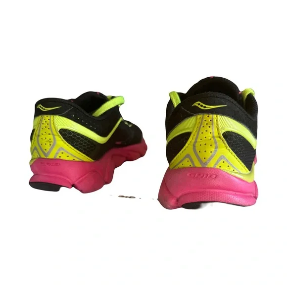 Saucony Black/Pink Running Shoes 7.5 - Picture 7 of 8